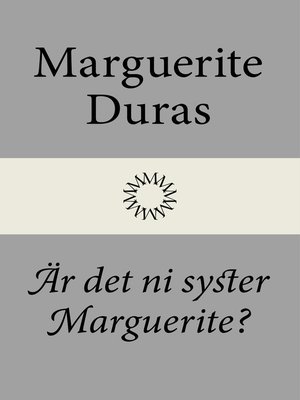 cover image of Är det ni syster Marguerite?